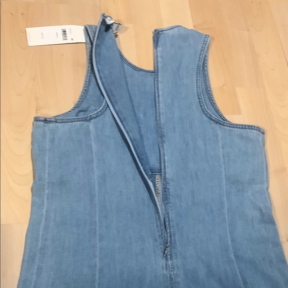 NWT Calvin Klein Denim Sleeveless Dress - Picture 6 of 11